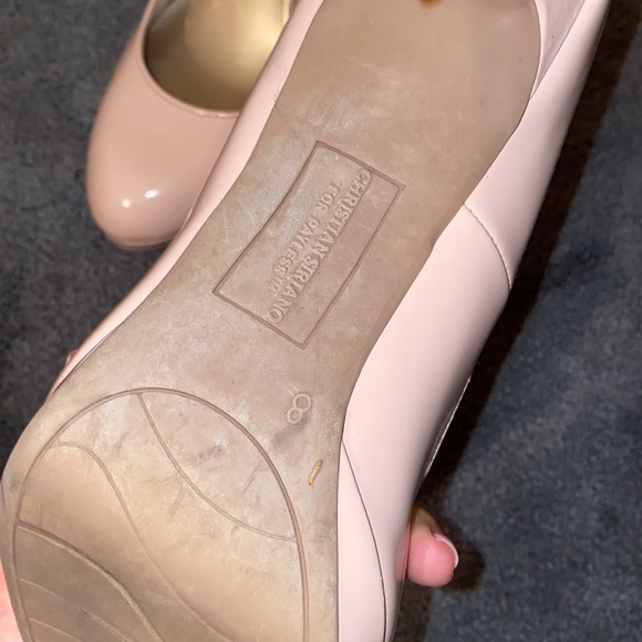 Pink Christian Siriano heel size 8 - Picture 3 of 3